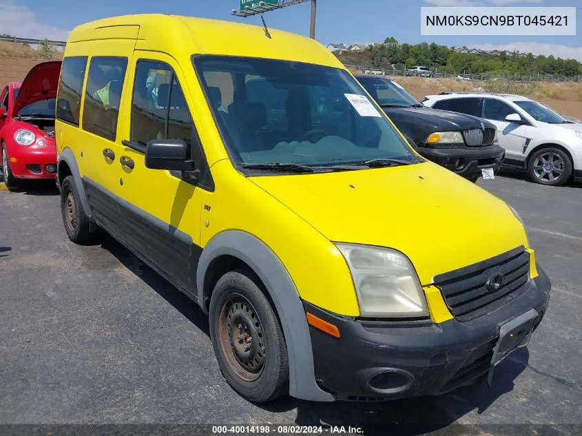 2011 Ford Transit Connect Xlt Premium VIN: NM0KS9CN9BT045421 Lot: 40014198