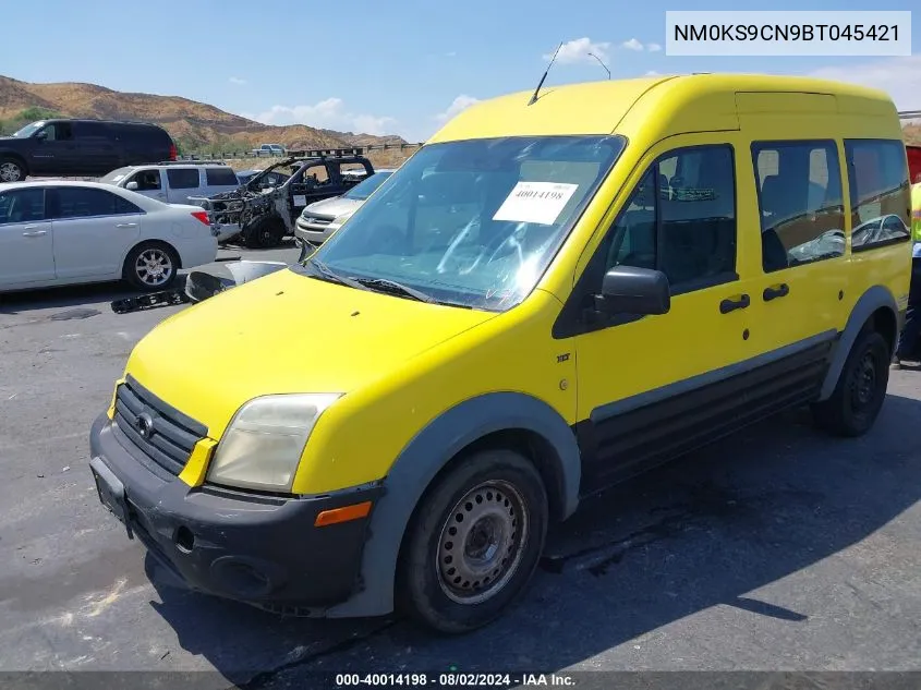 2011 Ford Transit Connect Xlt Premium VIN: NM0KS9CN9BT045421 Lot: 40014198