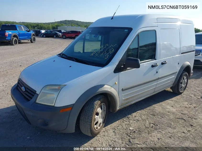 2011 Ford Transit Connect Xl VIN: NM0LS7CN6BT059169 Lot: 40106768