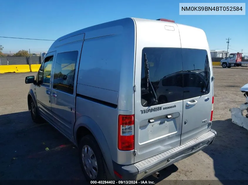 2011 Ford Transit Connect Xlt VIN: NM0KS9BN4BT052584 Lot: 40294402