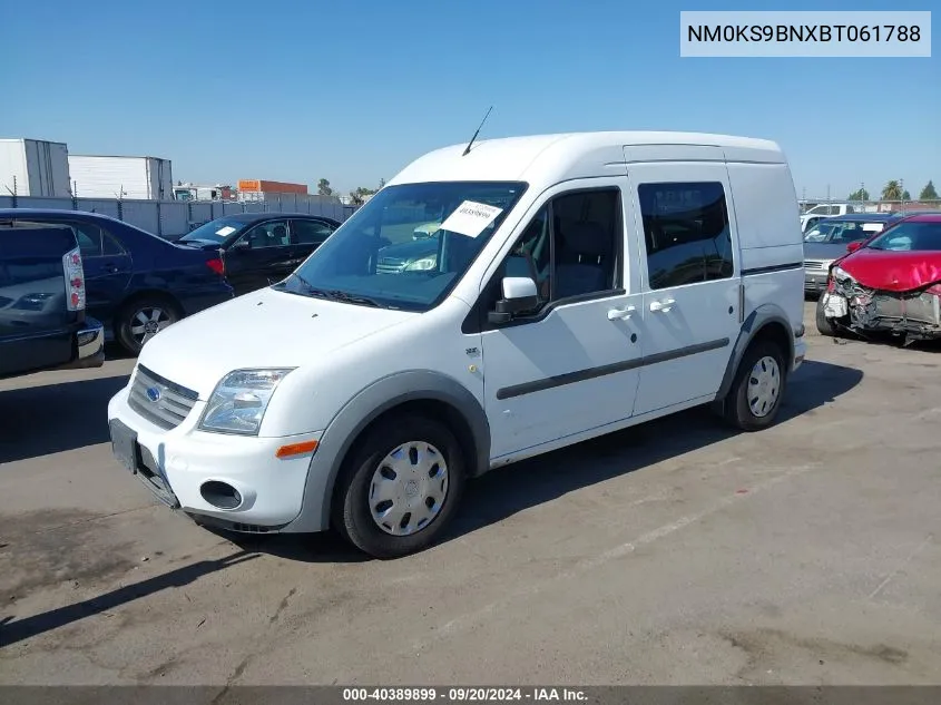 2011 Ford Transit Connect Xlt VIN: NM0KS9BNXBT061788 Lot: 40389899