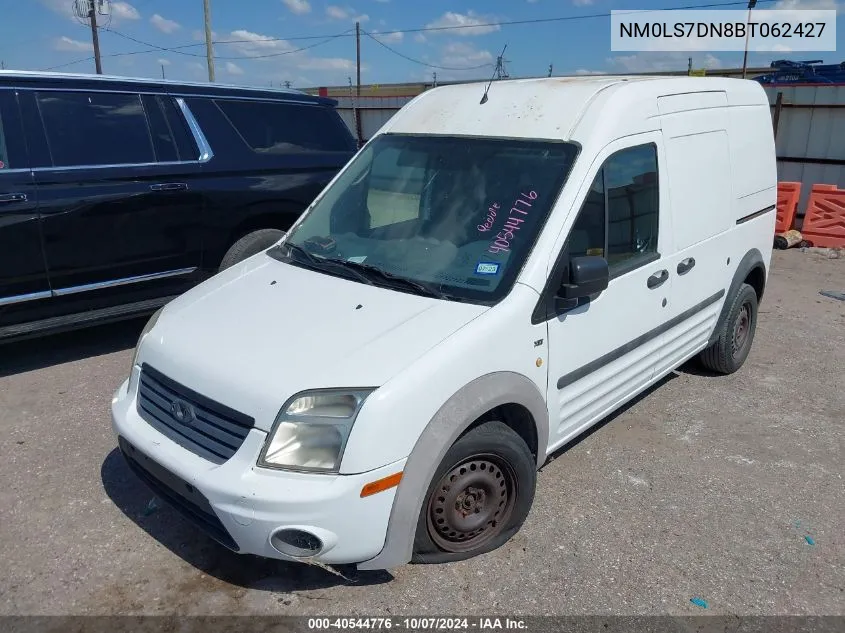 2011 Ford Transit Connect Xlt VIN: NM0LS7DN8BT062427 Lot: 40544776