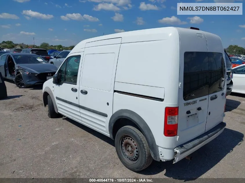 2011 Ford Transit Connect Xlt VIN: NM0LS7DN8BT062427 Lot: 40544776