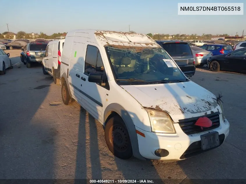 2011 Ford Transit Connect Xlt VIN: NM0LS7DN4BT065518 Lot: 40549211