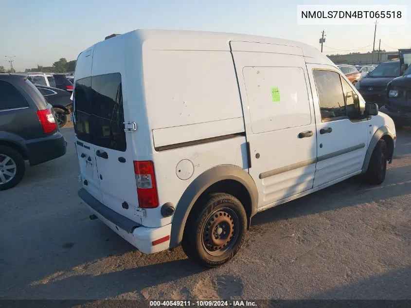 2011 Ford Transit Connect Xlt VIN: NM0LS7DN4BT065518 Lot: 40549211