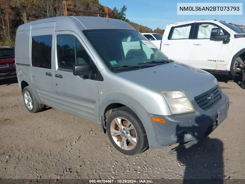 2011 Ford Transit Connect Xl VIN: NM0LS6AN2BT073793 Lot: 40704467