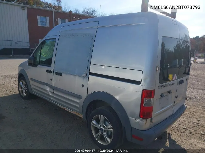 2011 Ford Transit Connect Xl VIN: NM0LS6AN2BT073793 Lot: 40704467