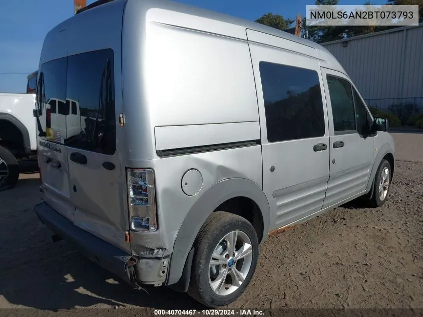 2011 Ford Transit Connect Xl VIN: NM0LS6AN2BT073793 Lot: 40704467