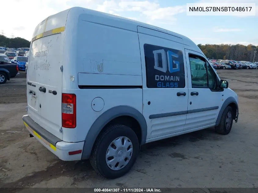 2011 Ford Transit Connect Xlt VIN: NM0LS7BN5BT048617 Lot: 40841307