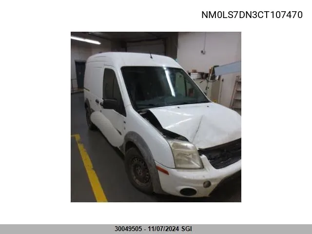 2012 Ford Transit Connect Xlt VIN: NM0LS7DN3CT107470 Lot: 30049505