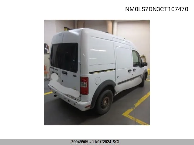 2012 Ford Transit Connect Xlt VIN: NM0LS7DN3CT107470 Lot: 30049505