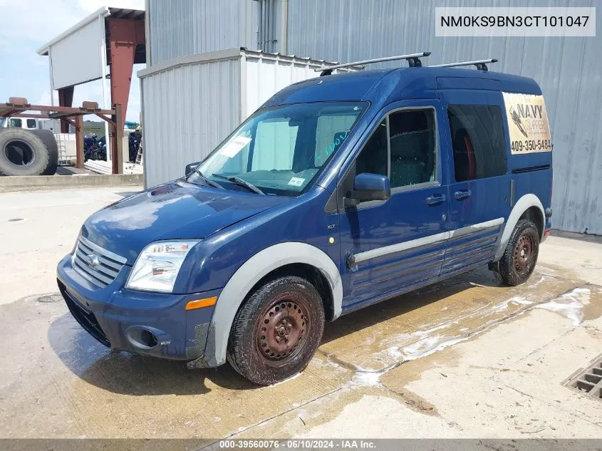 2012 Ford Transit Connect Xlt VIN: NM0KS9BN3CT101047 Lot: 39560076