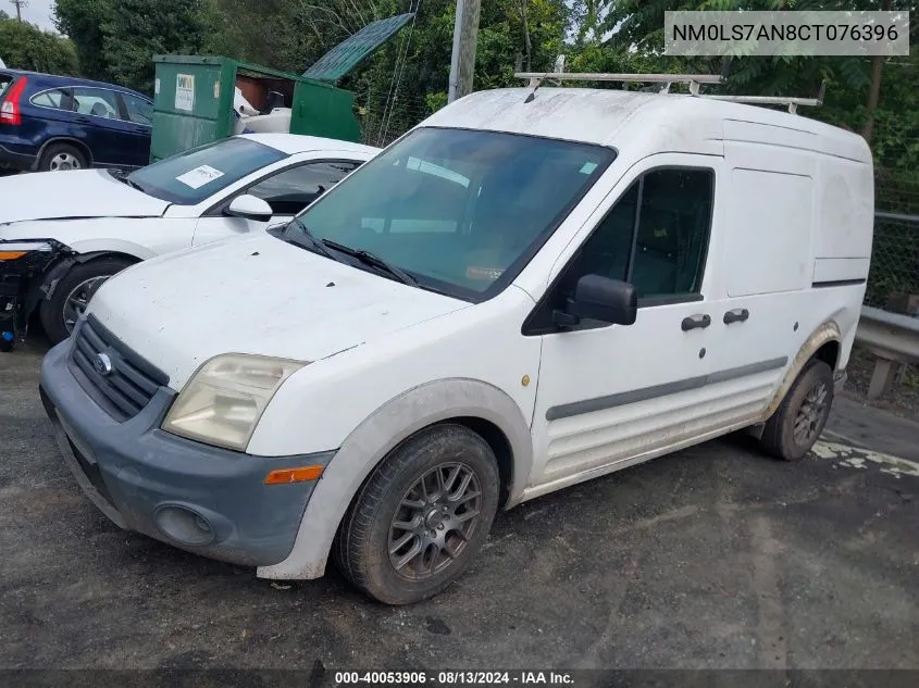 2012 Ford Transit Connect Xl VIN: NM0LS7AN8CT076396 Lot: 40053906