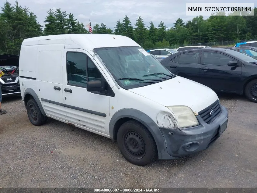 2012 Ford Transit Connect Xl VIN: NM0LS7CN7CT098144 Lot: 40066307