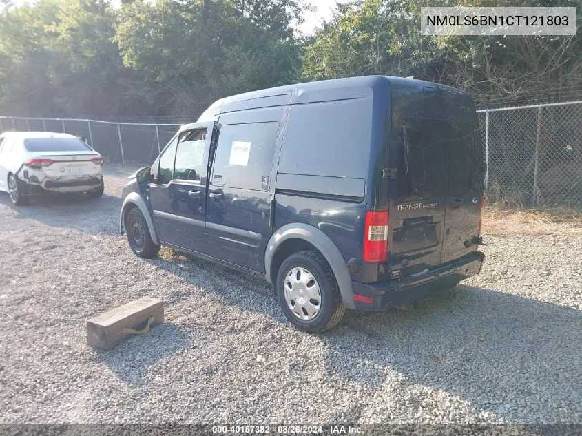 2012 Ford Transit Connect Xlt VIN: NM0LS6BN1CT121803 Lot: 40157382