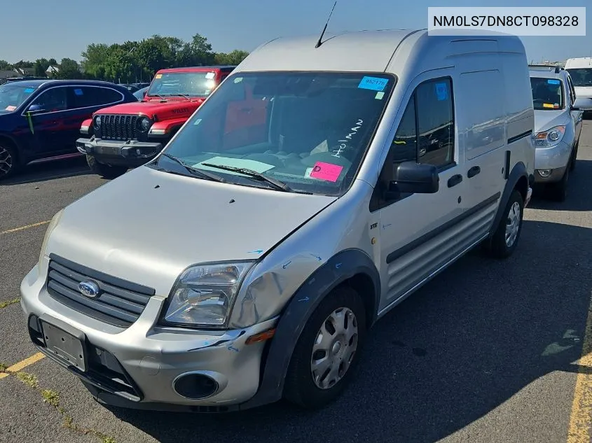 2012 Ford Transit Connect Xlt VIN: NM0LS7DN8CT098328 Lot: 40252135