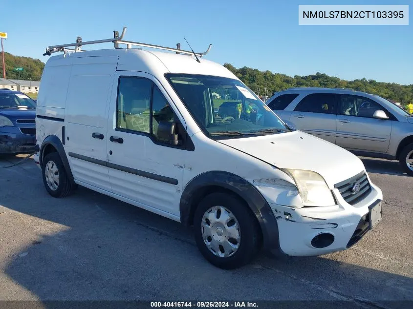 2012 Ford Transit Connect Xlt VIN: NM0LS7BN2CT103395 Lot: 40416744