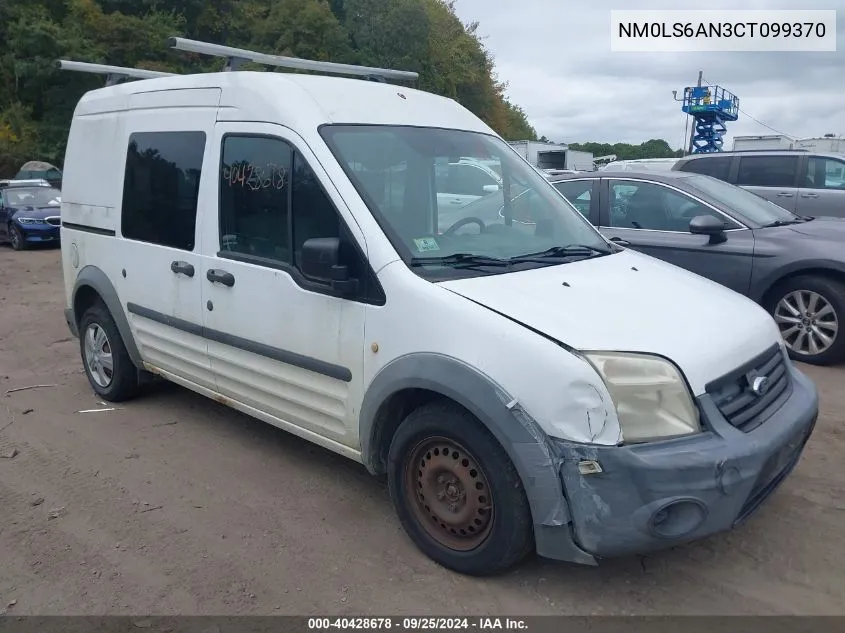 2012 Ford Transit Connect Xl VIN: NM0LS6AN3CT099370 Lot: 40428678