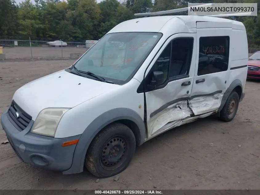 2012 Ford Transit Connect Xl VIN: NM0LS6AN3CT099370 Lot: 40428678