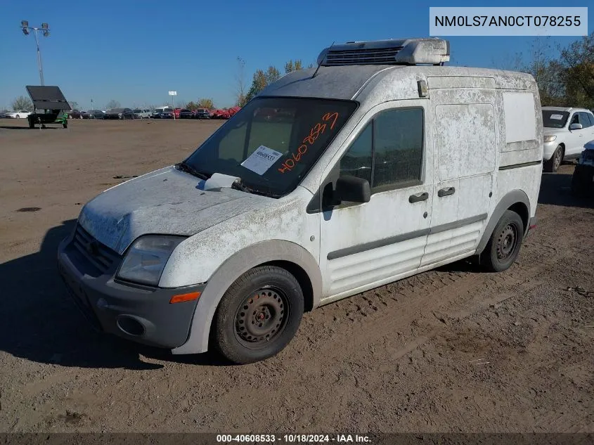 2012 Ford Transit Connect Xl VIN: NM0LS7AN0CT078255 Lot: 40608533