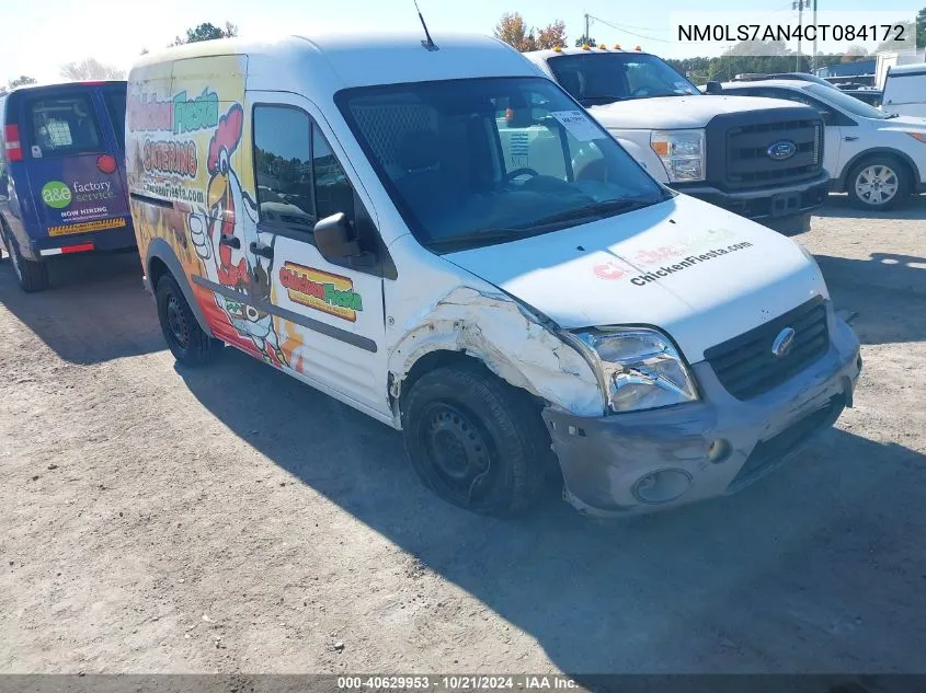 2012 Ford Transit Connect Xl VIN: NM0LS7AN4CT084172 Lot: 40629953