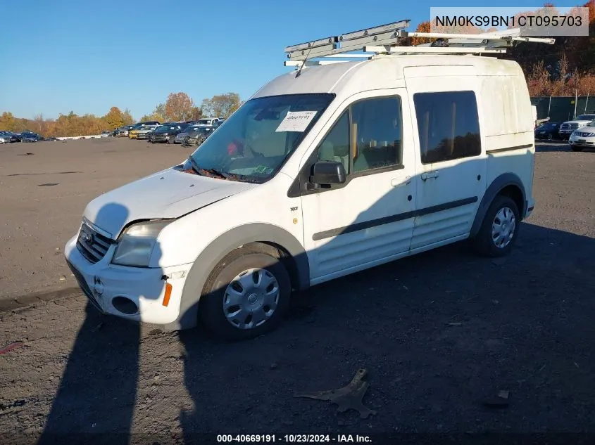 2012 Ford Transit Connect Xlt VIN: NM0KS9BN1CT095703 Lot: 40669191