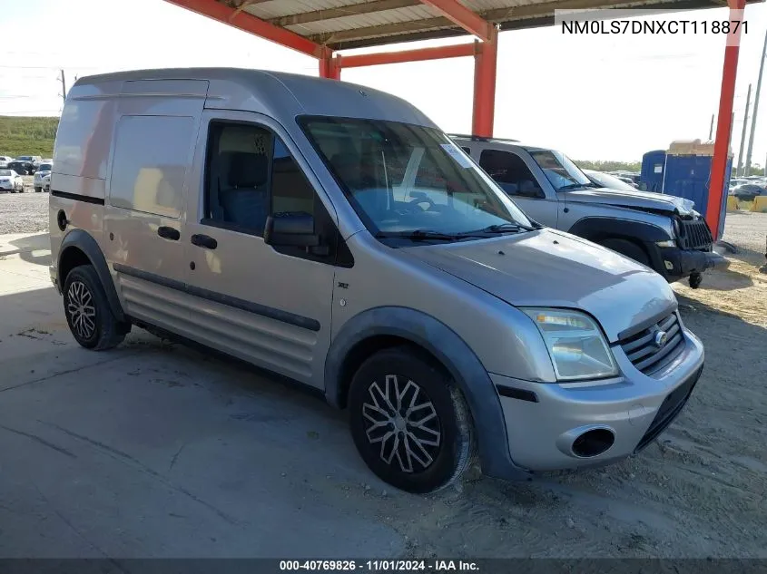 2012 Ford Transit Connect Xlt VIN: NM0LS7DNXCT118871 Lot: 40769826