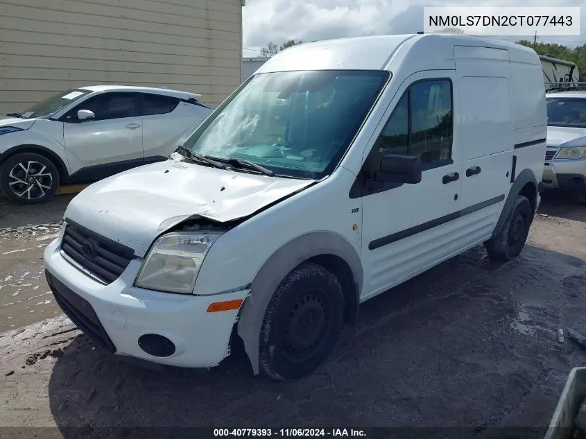 2012 Ford Transit Connect Xlt VIN: NM0LS7DN2CT077443 Lot: 40779393