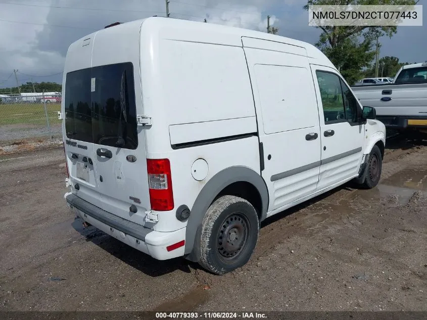 2012 Ford Transit Connect Xlt VIN: NM0LS7DN2CT077443 Lot: 40779393