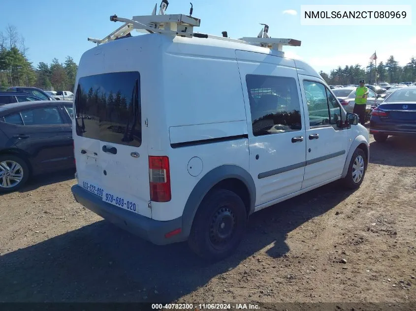 2012 Ford Transit Connect Xl VIN: NM0LS6AN2CT080969 Lot: 40782300