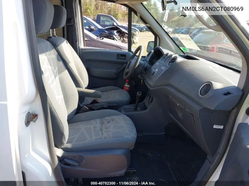 2012 Ford Transit Connect Xl VIN: NM0LS6AN2CT080969 Lot: 40782300