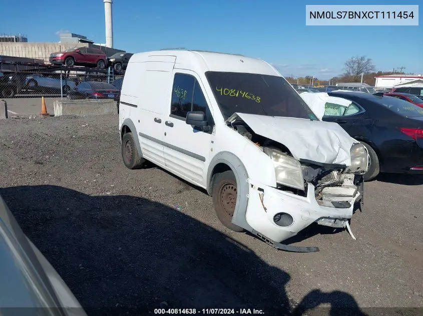 2012 Ford Transit Connect Xlt VIN: NM0LS7BNXCT111454 Lot: 40814638