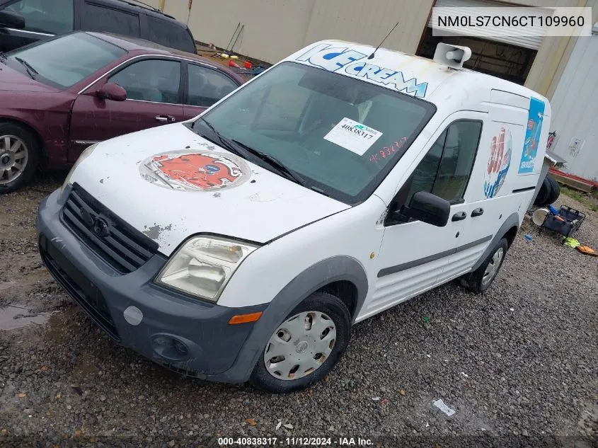 2012 Ford Transit Connect Xl VIN: NM0LS7CN6CT109960 Lot: 40838317