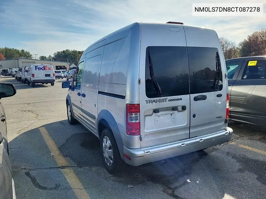 2012 Ford Transit Connect Xlt VIN: NM0LS7DN8CT087278 Lot: 40865739