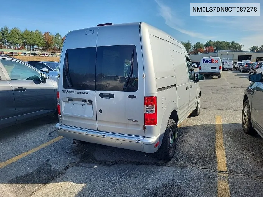 2012 Ford Transit Connect Xlt VIN: NM0LS7DN8CT087278 Lot: 40865739