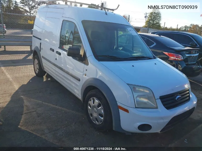 2012 Ford Transit Connect Xlt VIN: NM0LS7DN8CT090939 Lot: 40871238