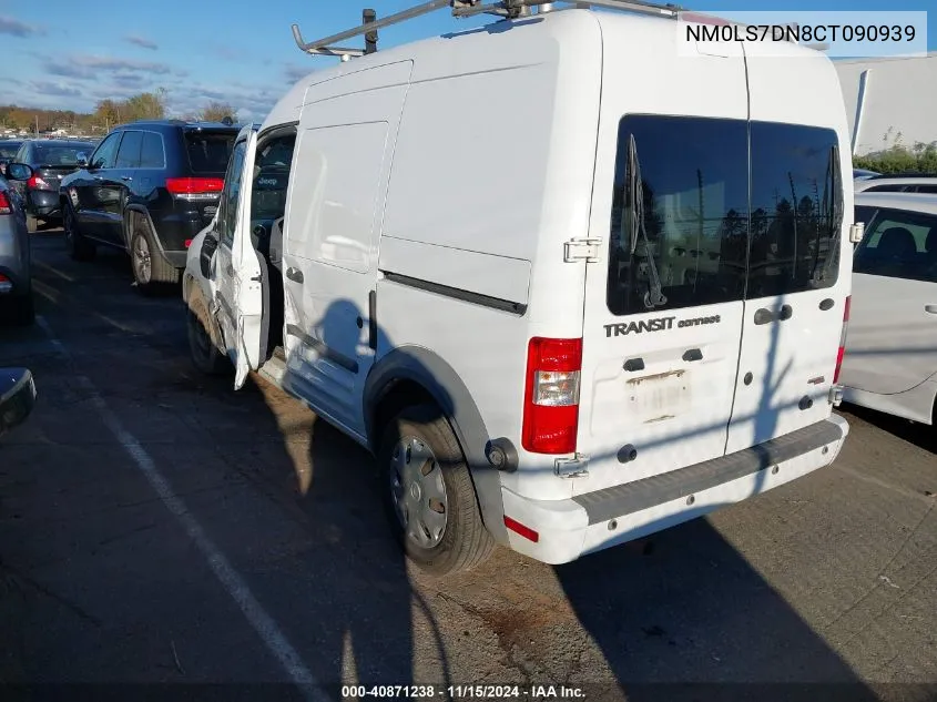 2012 Ford Transit Connect Xlt VIN: NM0LS7DN8CT090939 Lot: 40871238