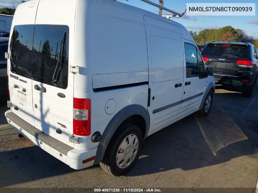 2012 Ford Transit Connect Xlt VIN: NM0LS7DN8CT090939 Lot: 40871238