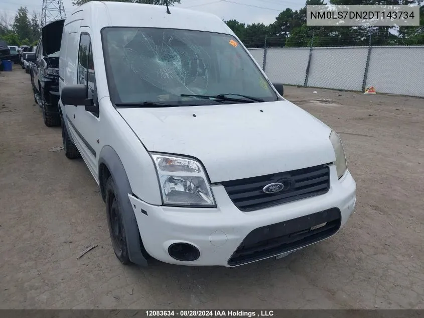 2013 Ford Transit Connect Xlt VIN: NM0LS7DN2DT143734 Lot: 12083634