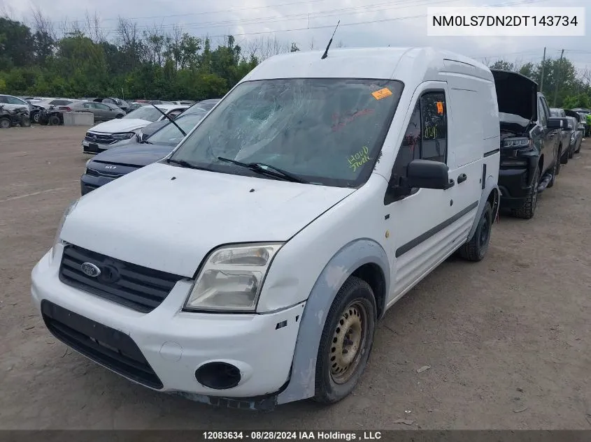 NM0LS7DN2DT143734 2013 Ford Transit Connect Xlt