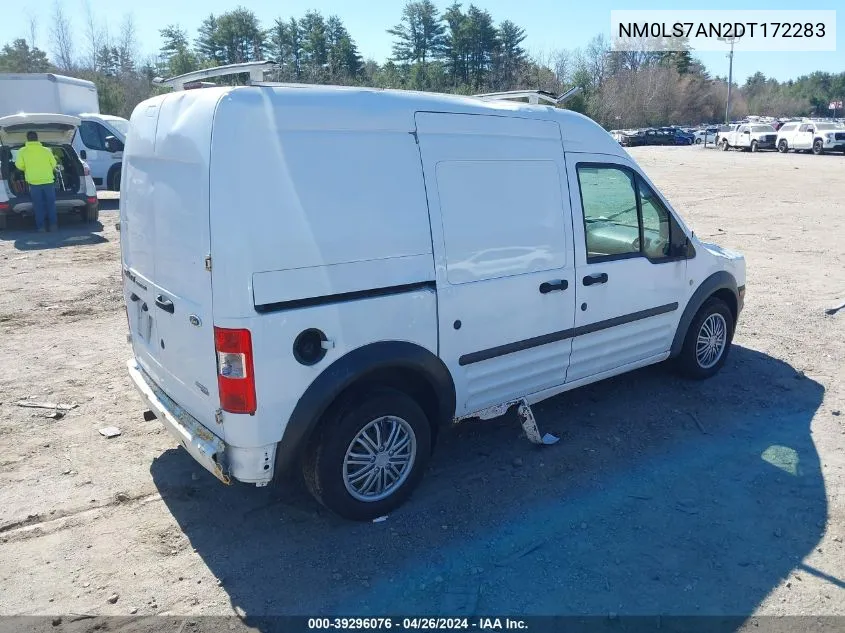 2013 Ford Transit Connect Xl VIN: NM0LS7AN2DT172283 Lot: 39296076