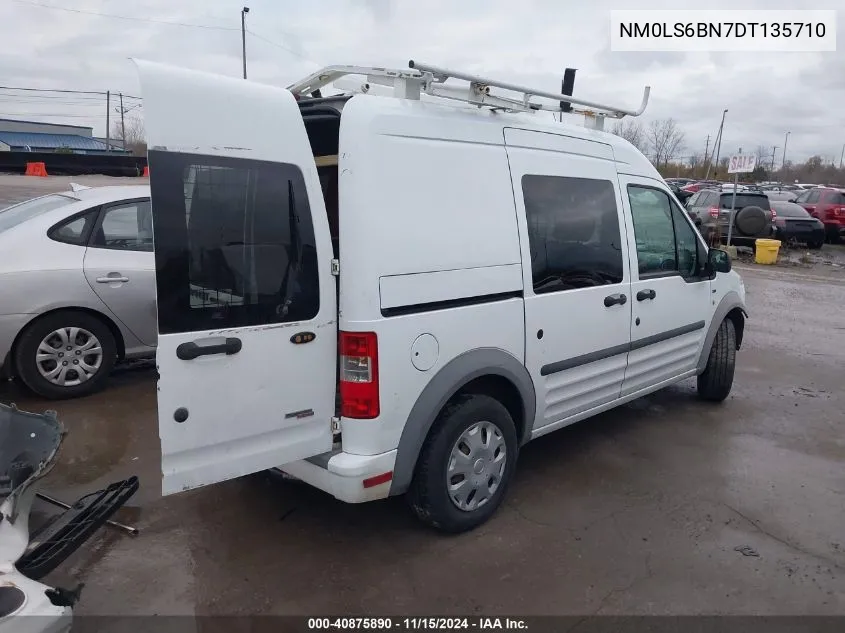 2013 Ford Transit Connect Xlt VIN: NM0LS6BN7DT135710 Lot: 40875890