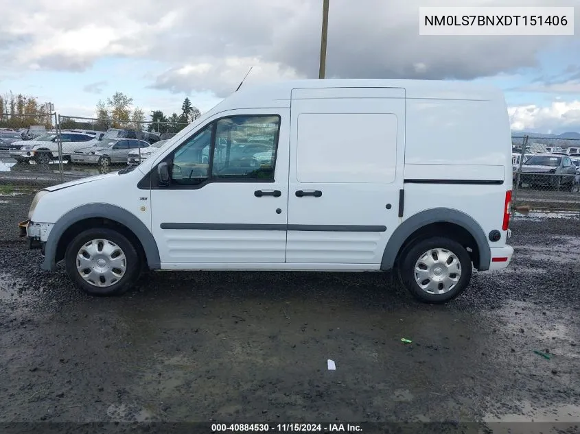 2013 Ford Transit Connect Xlt VIN: NM0LS7BNXDT151406 Lot: 40884530