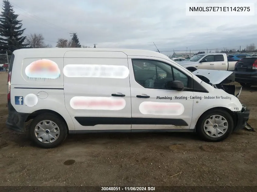 2014 Ford Transit Connect Xl VIN: NM0LS7E71E1142975 Lot: 30048051