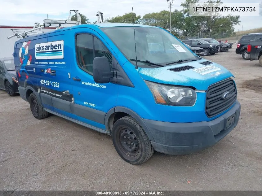 2015 Ford Transit-150 VIN: 1FTNE1ZM7FKA73754 Lot: 40169813