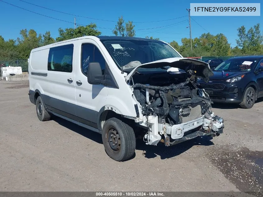 2015 Ford Transit-150 VIN: 1FTNE2YG9FKA52499 Lot: 40505510