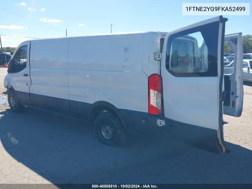 2015 Ford Transit-150 VIN: 1FTNE2YG9FKA52499 Lot: 40505510