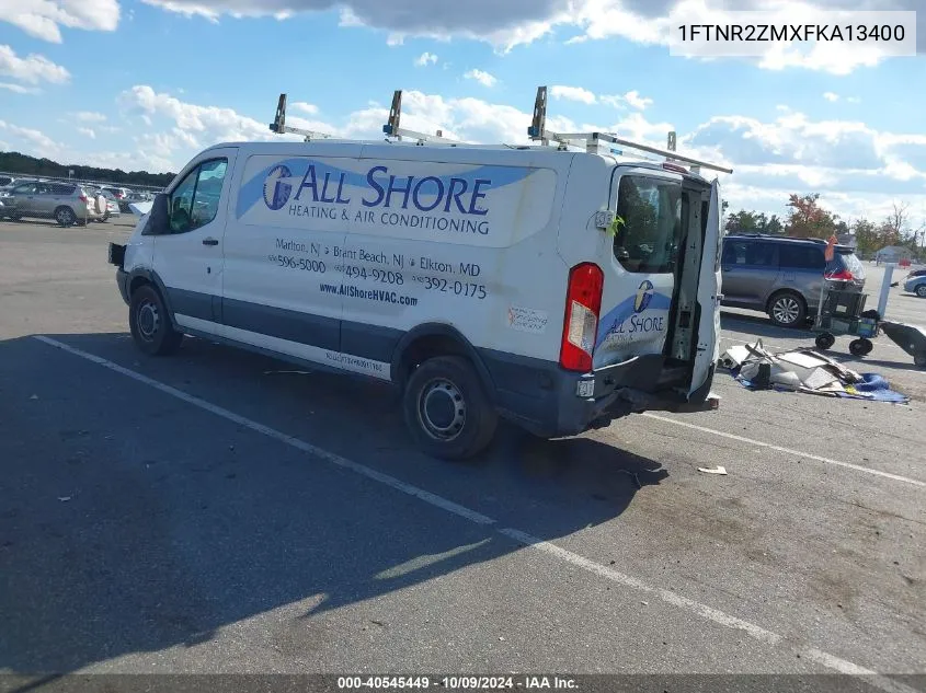 2015 Ford Transit-250 VIN: 1FTNR2ZMXFKA13400 Lot: 40545449