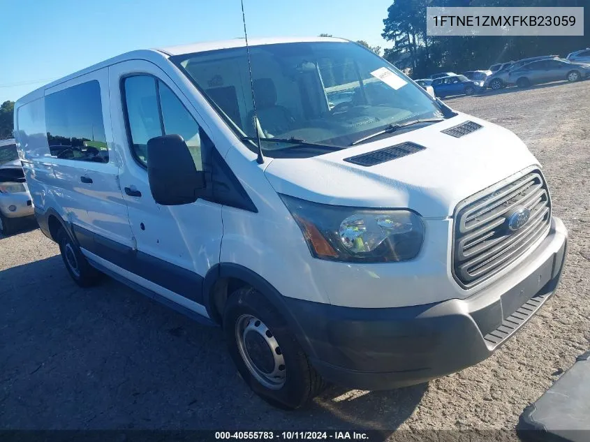 2015 Ford Transit T-150 VIN: 1FTNE1ZMXFKB23059 Lot: 40555783