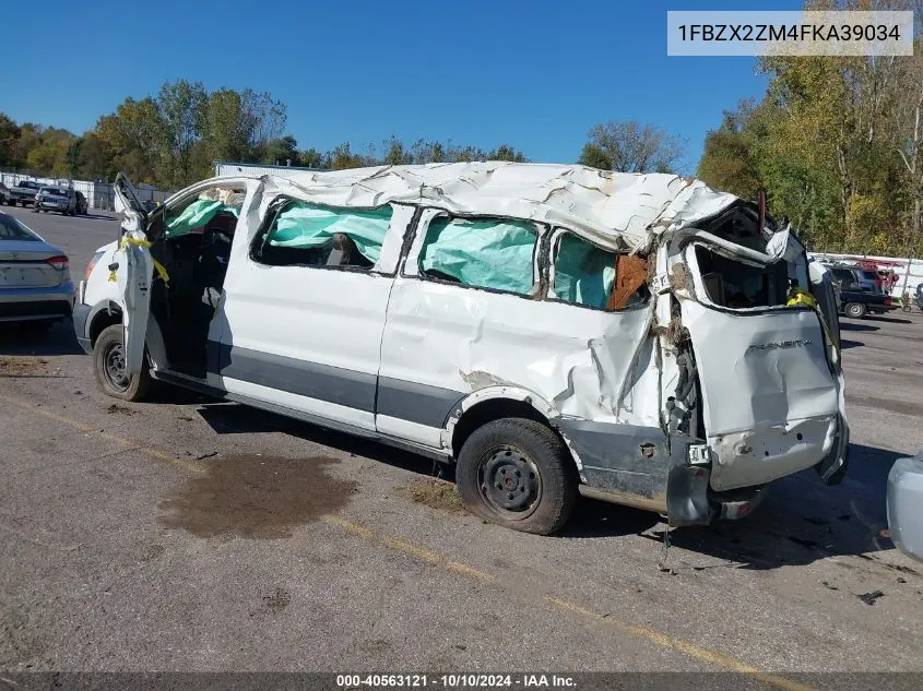 2015 Ford Transit-350 Xlt VIN: 1FBZX2ZM4FKA39034 Lot: 40563121